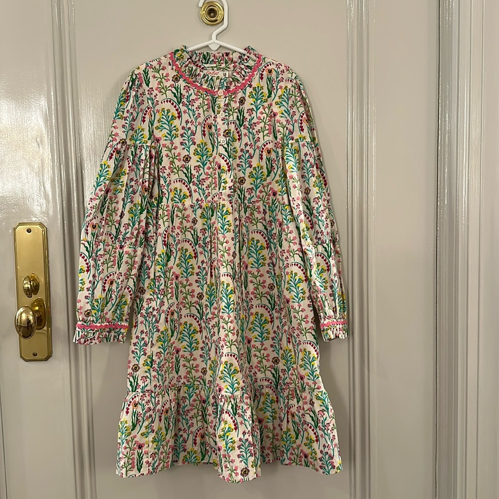 Cath Kidston London floral long sleeve dress
